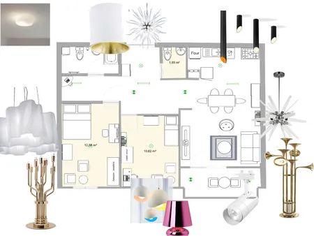 lighting Interior Design Mood Board by Annette S. Interior design on Style Sourcebook