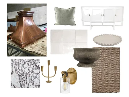 Copper Rangehood Interior Design Mood Board by rachelkennett on Style Sourcebook