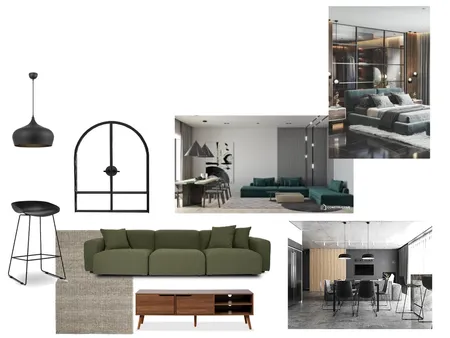 Accented Achromatic Interior Design Mood Board by chelseacabrajac on Style Sourcebook