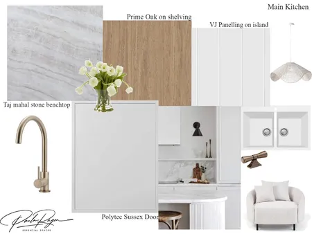 Koolewong Main kitchen Interior Design Mood Board by Essential Spaces on Style Sourcebook