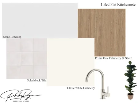 1 bed Kitchenette Interior Design Mood Board by Essential Spaces on Style Sourcebook