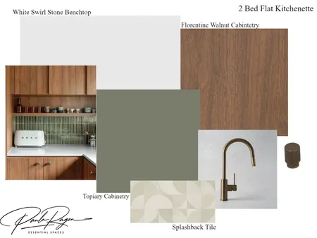 2 Bed Flat Kitchenette Interior Design Mood Board by Essential Spaces on Style Sourcebook