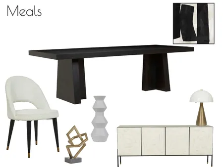 MEALS Interior Design Mood Board by interiorschemes@gmail.com on Style Sourcebook