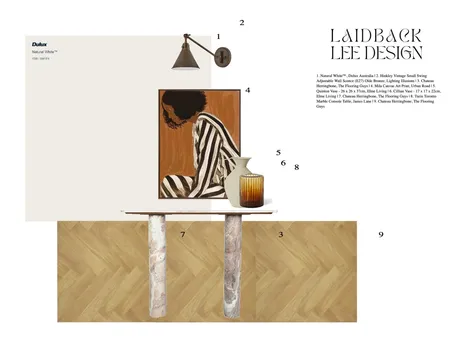 Waterloo_ Hallway Entry Interior Design Mood Board by LAIDBACK LEE DESIGN STUDIO on Style Sourcebook