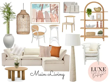 Chiton House Main Living opt 2 Interior Design Mood Board by Luxe Style Co. on Style Sourcebook