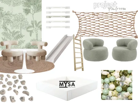 Sample Board Playroom Interior Design Mood Board by MYSA on Style Sourcebook