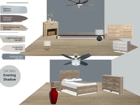 Common Bedroom- Modern  1 Interior Design Mood Board by ayhall on Style Sourcebook