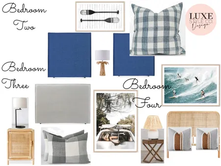 Chiton House 3 Bedroom 2 3 & 4 Interior Design Mood Board by Luxe Style Co. on Style Sourcebook
