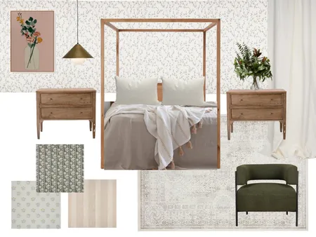 feminine room option 2 Interior Design Mood Board by Blackbird Interiors on Style Sourcebook