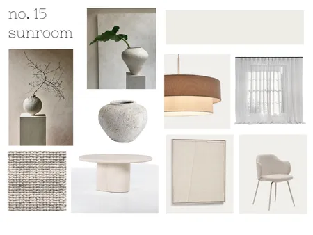 no.15 Sunroom Interior Design Mood Board by LIZAS on Style Sourcebook