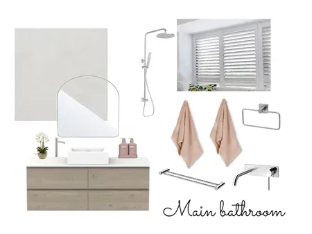 Main Bathroom Interior Design Mood Board by KylieMav on Style Sourcebook