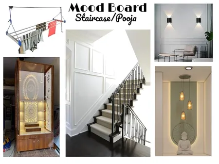 Mood Board - Pooja/Staircase Interior Design Mood Board by ar.gauriupadhyay@gmail.com on Style Sourcebook