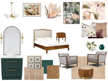 Contemporary English Country Interior Design Mood Board by CW Curations on Style Sourcebook