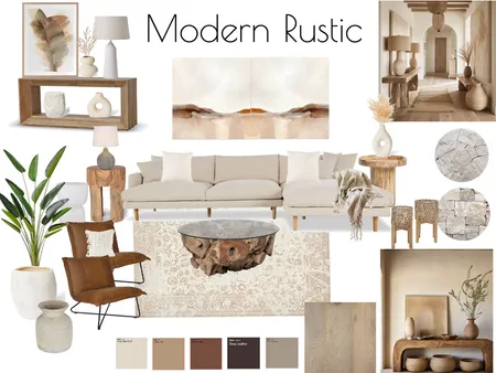 Modern Rustic - Lounge Interior Design Mood Board by Meg_Jeffery on Style Sourcebook