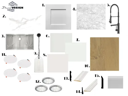 Kitchen material board Interior Design Mood Board by Alex on Style Sourcebook