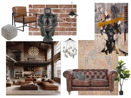 Urban chic Interior Design Mood Board by slavasta77@gmail.com on Style Sourcebook