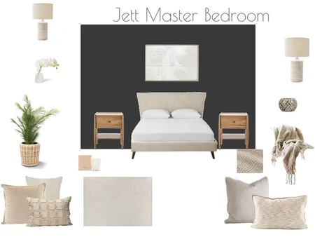 Jett Master Bedroom Interior Design Mood Board by Style by Sisters on Style Sourcebook