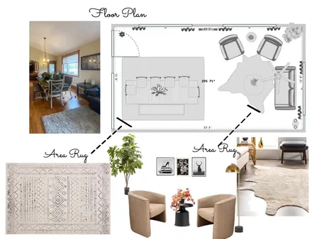 Dining/Family Ebben residence Interior Design Mood Board by LUX WEST I.D. on Style Sourcebook