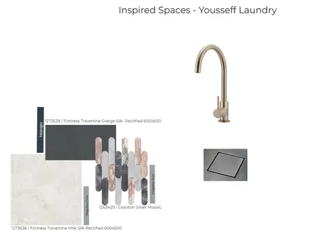 Inspired Spaces - Yousseff Laundry Interior Design Mood Board by sales@mfmarket.com.au on Style Sourcebook