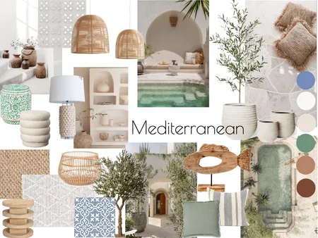 Mediterranean - Design Style Interior Design Mood Board by Meg_Jeffery on Style Sourcebook