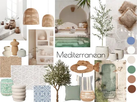 Mediterranean - Design Style_v2 Interior Design Mood Board by Meg_Jeffery on Style Sourcebook