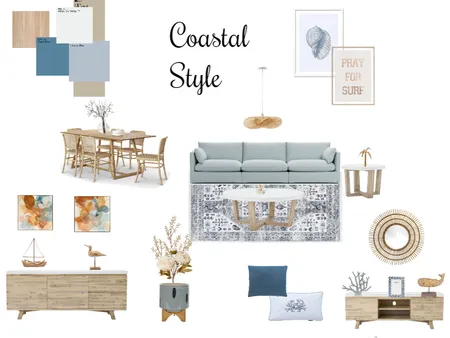 Sam's coastal board Interior Design Mood Board by Sjarn on Style Sourcebook