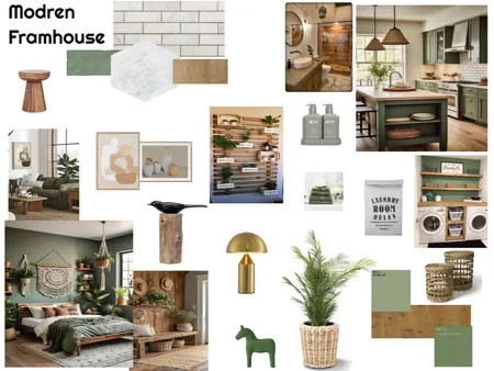 Sam's Modern Farmhouse Interior Design Mood Board by Sjarn on Style Sourcebook