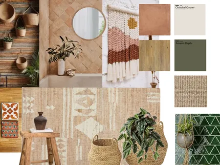 BOHEMIAN MOODBORD Interior Design Mood Board by Cecil on Style Sourcebook