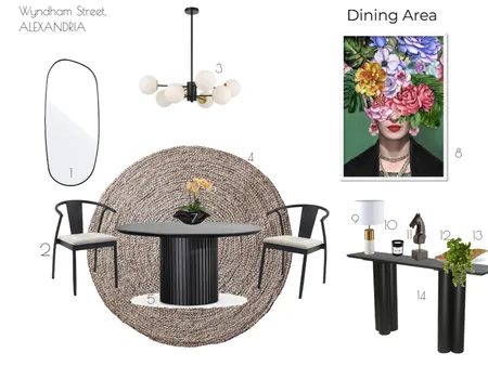 Nicky Dining area Interior Design Mood Board by Lizzyt on Style Sourcebook