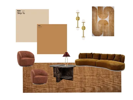 Orange room Interior Design Mood Board by YSInterior on Style Sourcebook