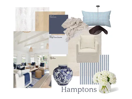 Hamptons Design Style Mood Board Interior Design Mood Board by KaitlynG on Style Sourcebook