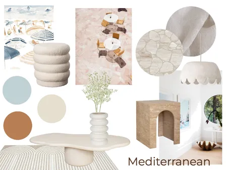 Mediterranean Mood Board Interior Design Mood Board by ABC on Style Sourcebook