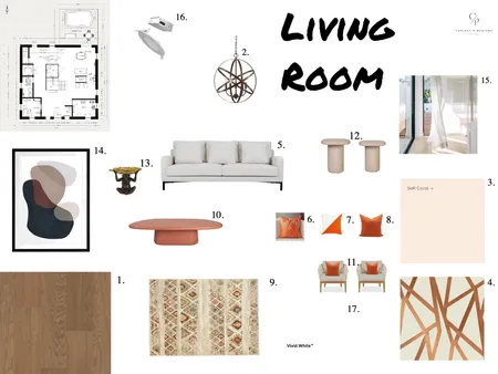 Living Room Sample Board - Christina Pyfrom Interior Design Mood Board by foureverchrissy on Style Sourcebook