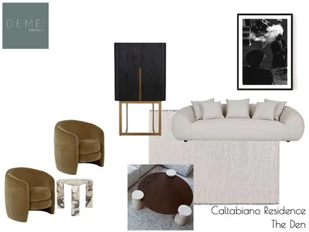 Caltabiano Residence - The Den Interior Design Mood Board by Demé Interiors on Style Sourcebook