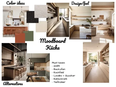 Moodboard Küche Interior Design Mood Board by SarMurret on Style Sourcebook