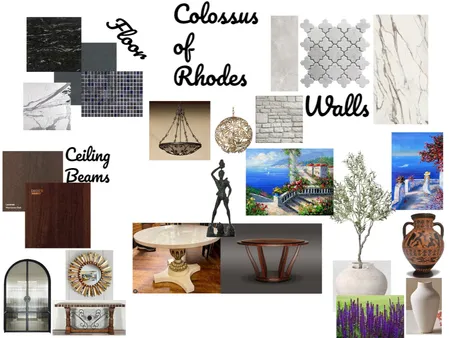 Colossus of Rhodes Interior Design Mood Board by TorHanyo on Style Sourcebook