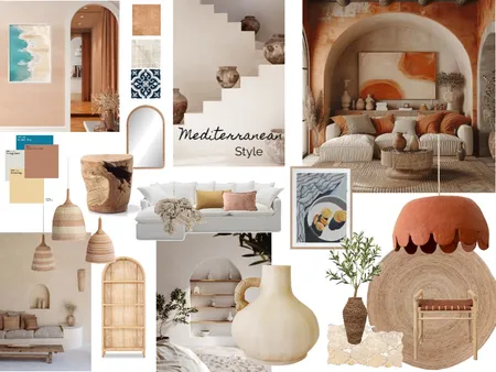 mediterranean main board Interior Design Mood Board by moneil on Style Sourcebook