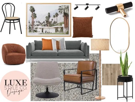 Palm Springs Airbnb2 Interior Design Mood Board by Luxe Style Co. on Style Sourcebook