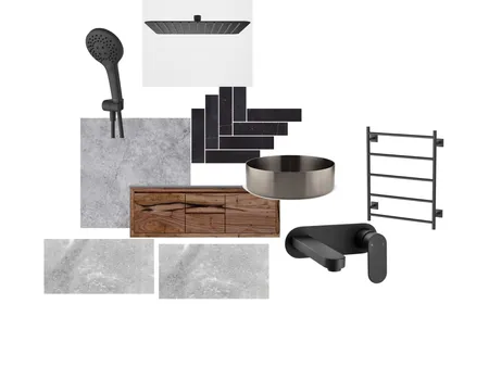 Sam's bathroom Interior Design Mood Board by snowyriverbuilding on Style Sourcebook