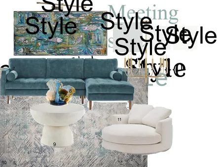 01_Module 12 Sample Board Interior Design Mood Board by manu' on Style Sourcebook