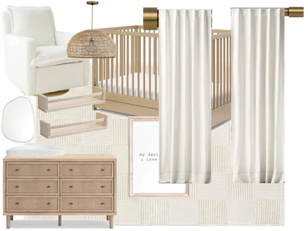 Nursery sample board 1 Interior Design Mood Board by kaileeek on Style Sourcebook