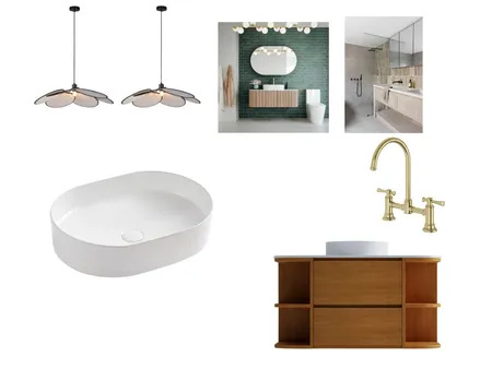 Luxe Bathroom Interior Design Mood Board by Studio Lili on Style Sourcebook