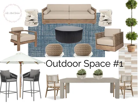 Shewmaker Outdoor Space #1 Interior Design Mood Board by Loft&Blush on Style Sourcebook