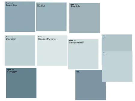 Blue Complementary Colour Scheme Interior Design Mood Board by bjwonline23@gmail.com on Style Sourcebook