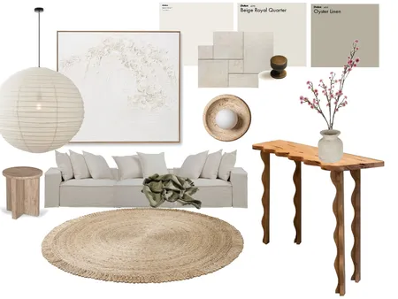 Japandi living room Interior Design Mood Board by MaddyG on Style Sourcebook