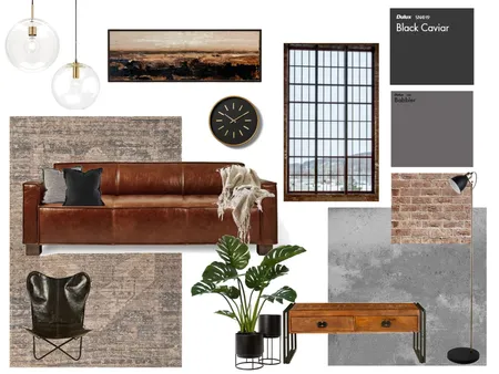 Industrial Design Style Room Board 2 Interior Design Mood Board by PetaMichael on Style Sourcebook