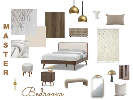 Master Bedroom Interior Design Mood Board by Malak Shedid on Style Sourcebook