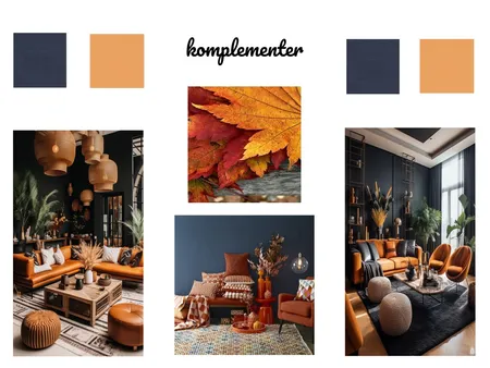 komplementer narancssárga-kék Interior Design Mood Board by kissborlase.andrea@gmail.com on Style Sourcebook