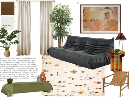 LIVING ROOM Interior Design Mood Board by FORD INTERIORS on Style Sourcebook