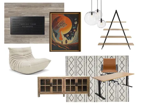 Mike's Office Interior Design Mood Board by WildFernDesigns on Style Sourcebook